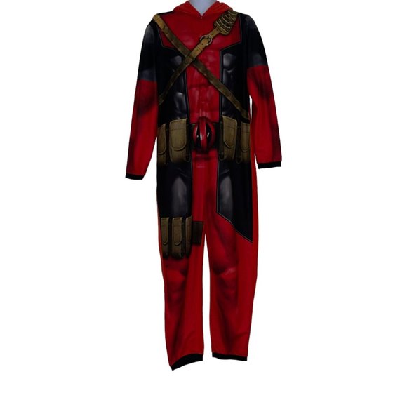 Briefly Stated Marvel Spiderman Unionsuit Pajamas Mens M Unionsuit PJs Costume - Picture 1 of 10